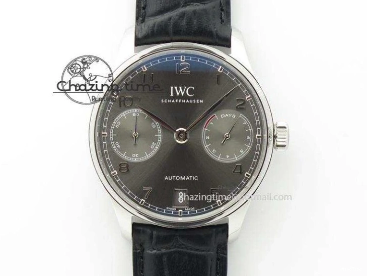 MIROTIME 0327 Portuguese Real PR IW500112 ZF 1:1 Laureus Edition On Black Leather Strap A Flexible 7369
